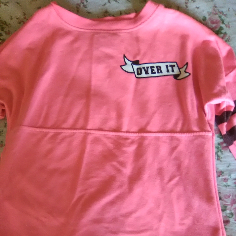 "Over It" Long sleeve shirt